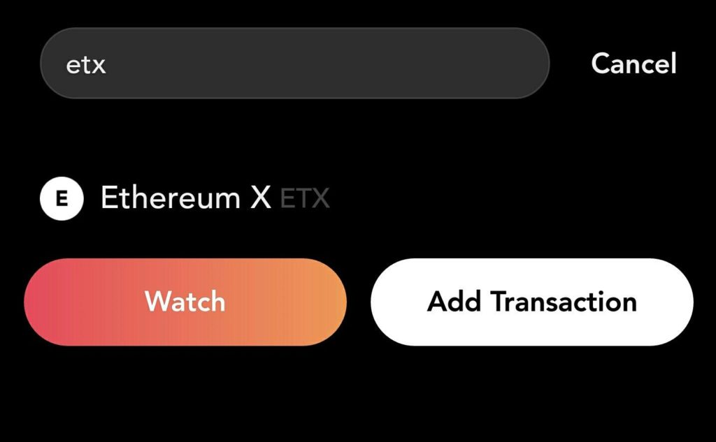 blockfolio ethereum